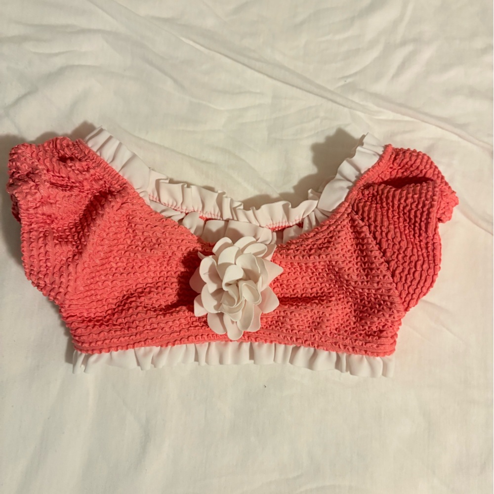 Janie and Jack Crinkle 2-Piece Swimsuit 18-24 months - Picture 5 of 6